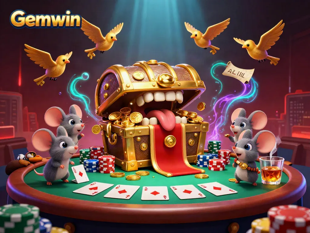 Engage in thrilling online gaming with Gemwin's magical treasure chest and vibrant poker scene.