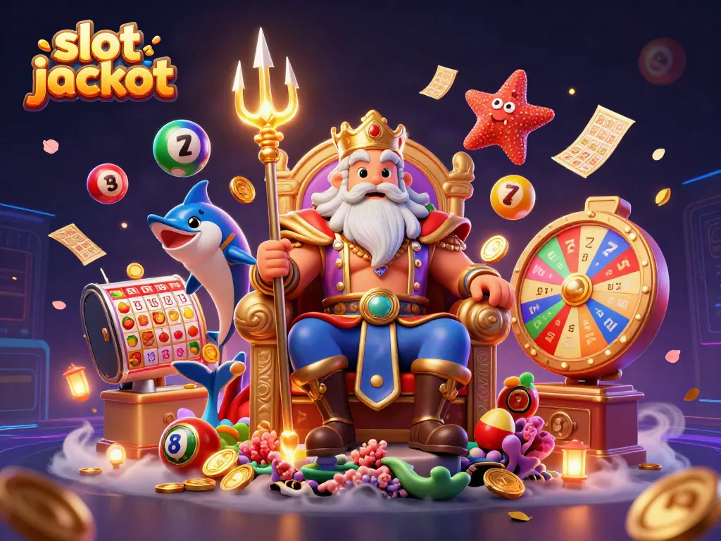 Experience epic wins with slot jackpots featuring Neptune and dynamic casino elements.